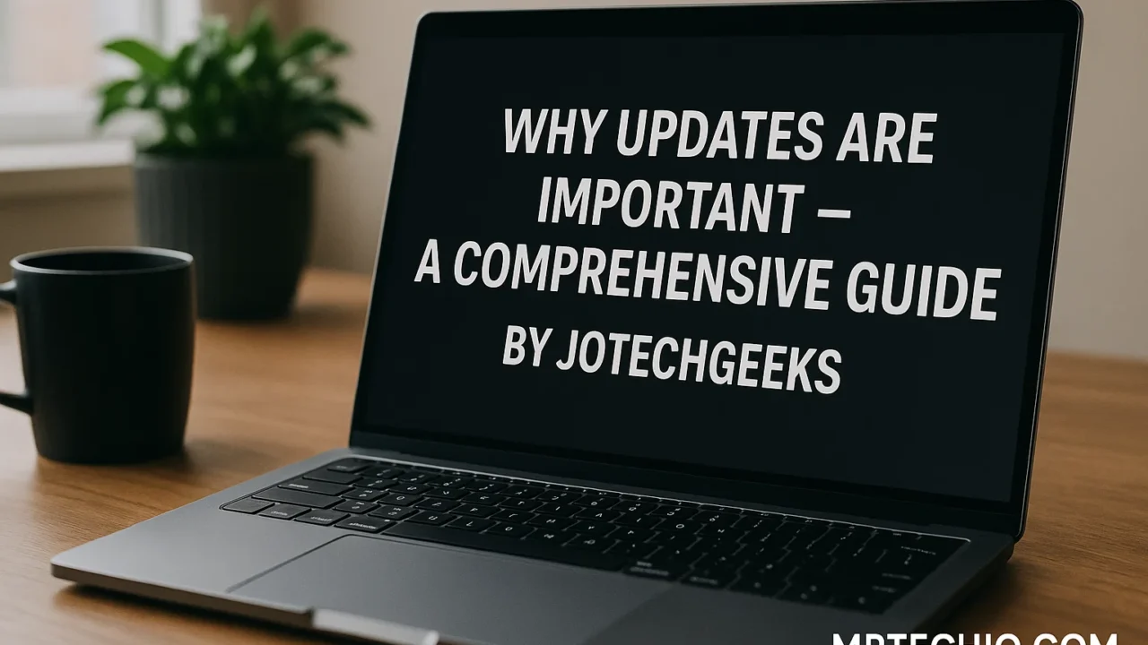 Why Updates Are Important – A Comprehensive Guide by JotechGeeks