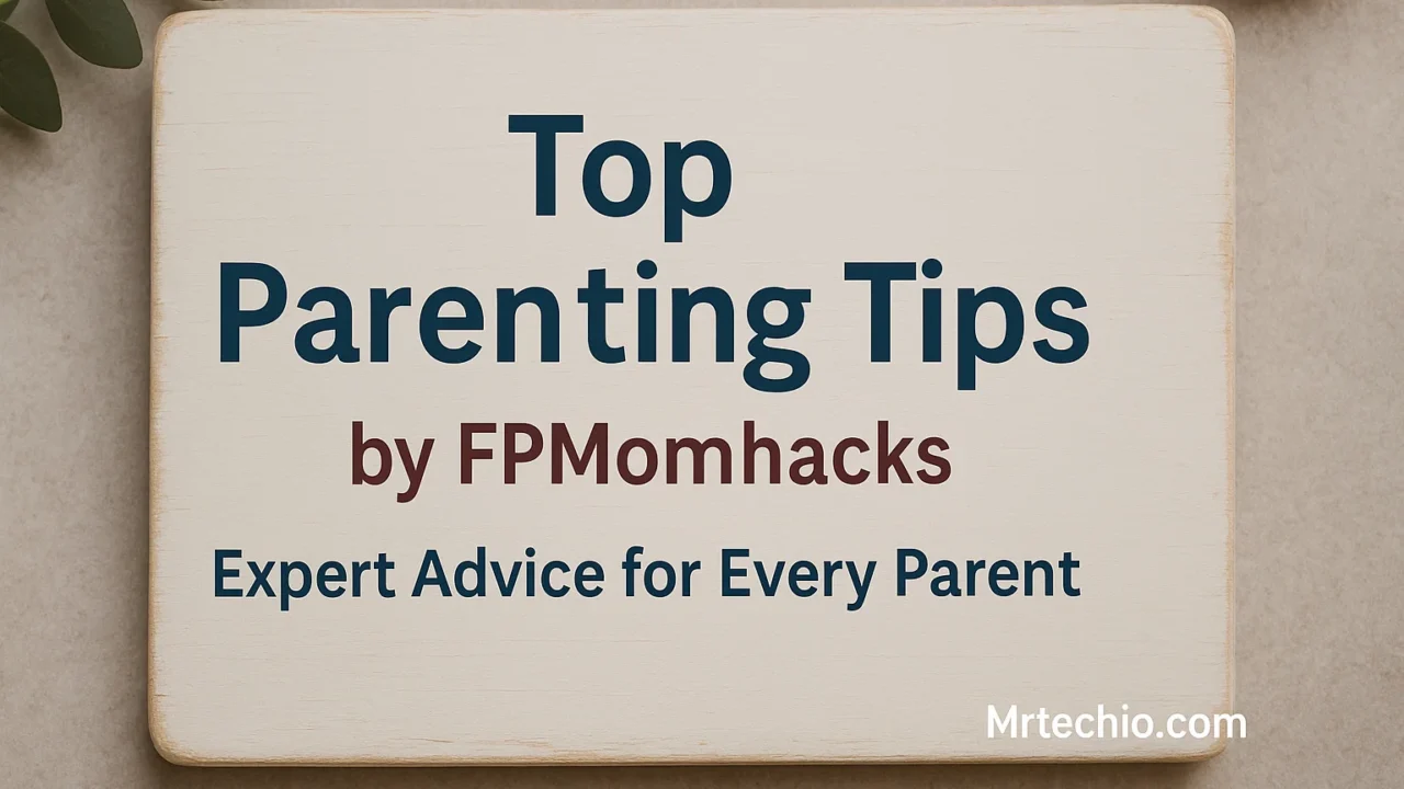 Top Parenting Tips by FPMomhacks: Expert Advice for Every Parent